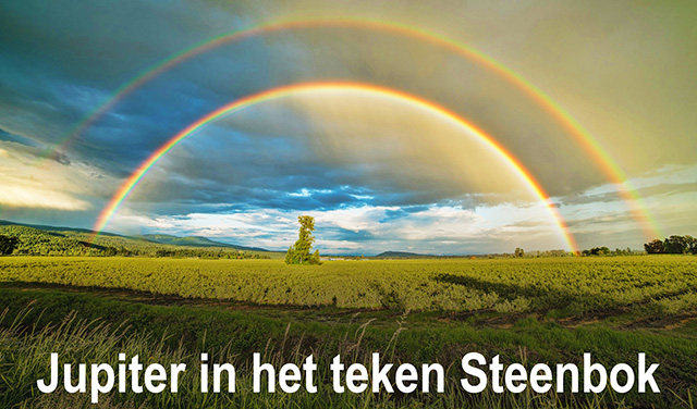 10 Jupiter in het teken Steenbok
