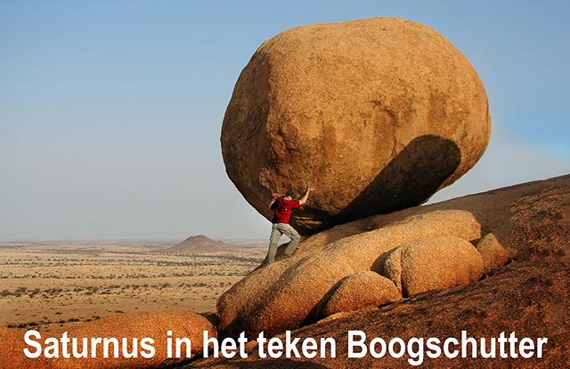 09 Saturnus in het teken Boogschutter