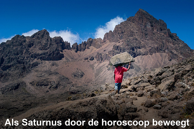 13 Als Saturnus door de horoscoop beweegt